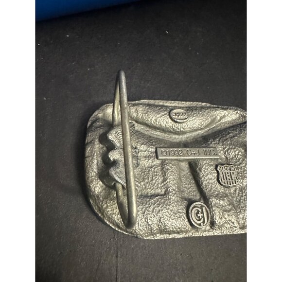 C+J inc  Vietnam War Commemorative Belt Buckle Made In USA Vintage 1992 - Picture 4 of 6